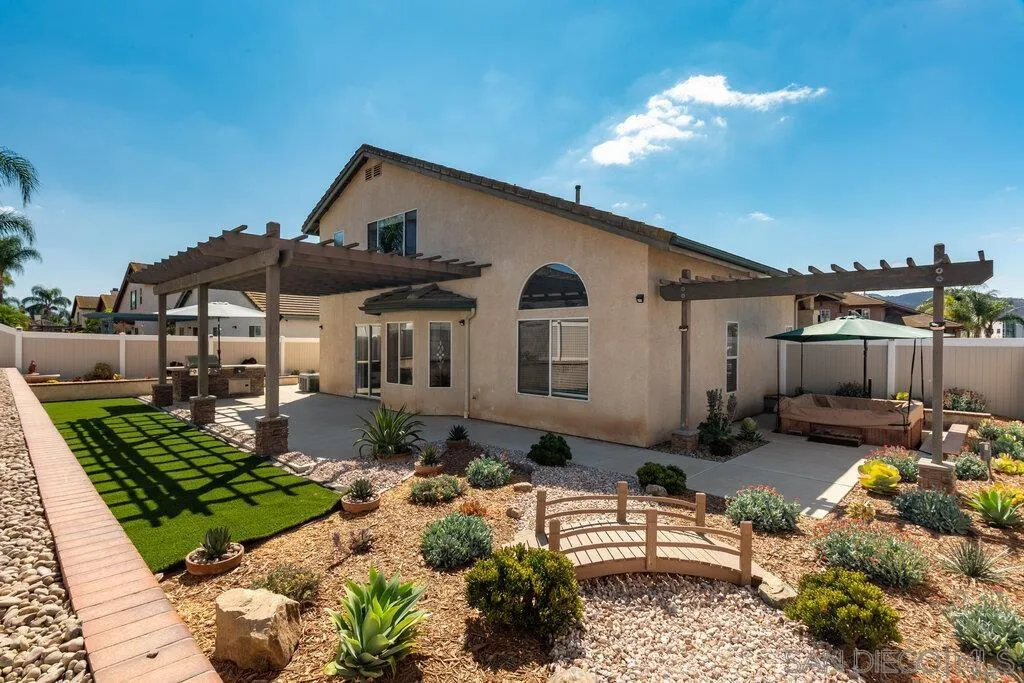 11212 Callio Way Lakeside, CA 92040 - Photo 33 of 50 a front view of a house with garden