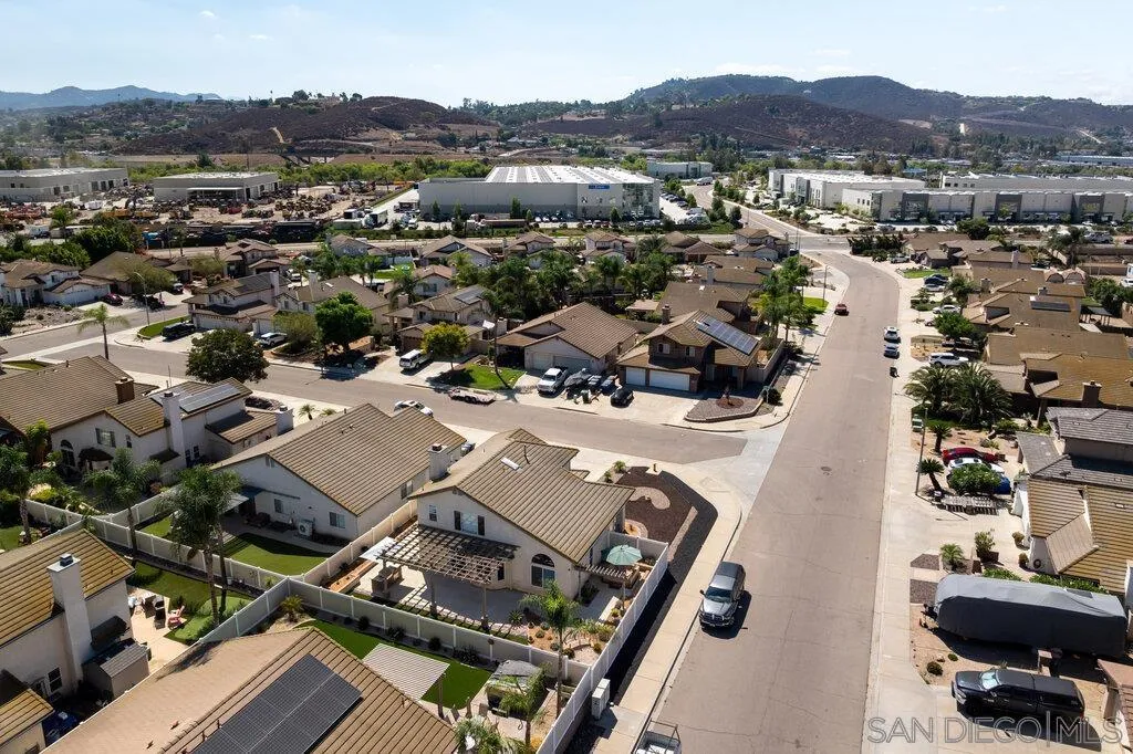 11212 Callio Way Lakeside, CA 92040 - Photo 48 of 50 an aerial view of residential houses with outdoor space
