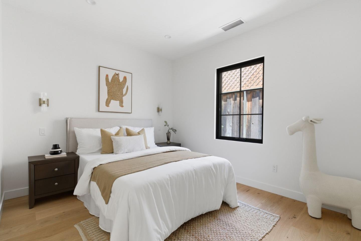 680 North San Antonio Road Los Altos, CA 94022 - Photo 15 of 19 a bedroom with a bed and a window