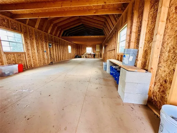 a view of under construction room and staircase