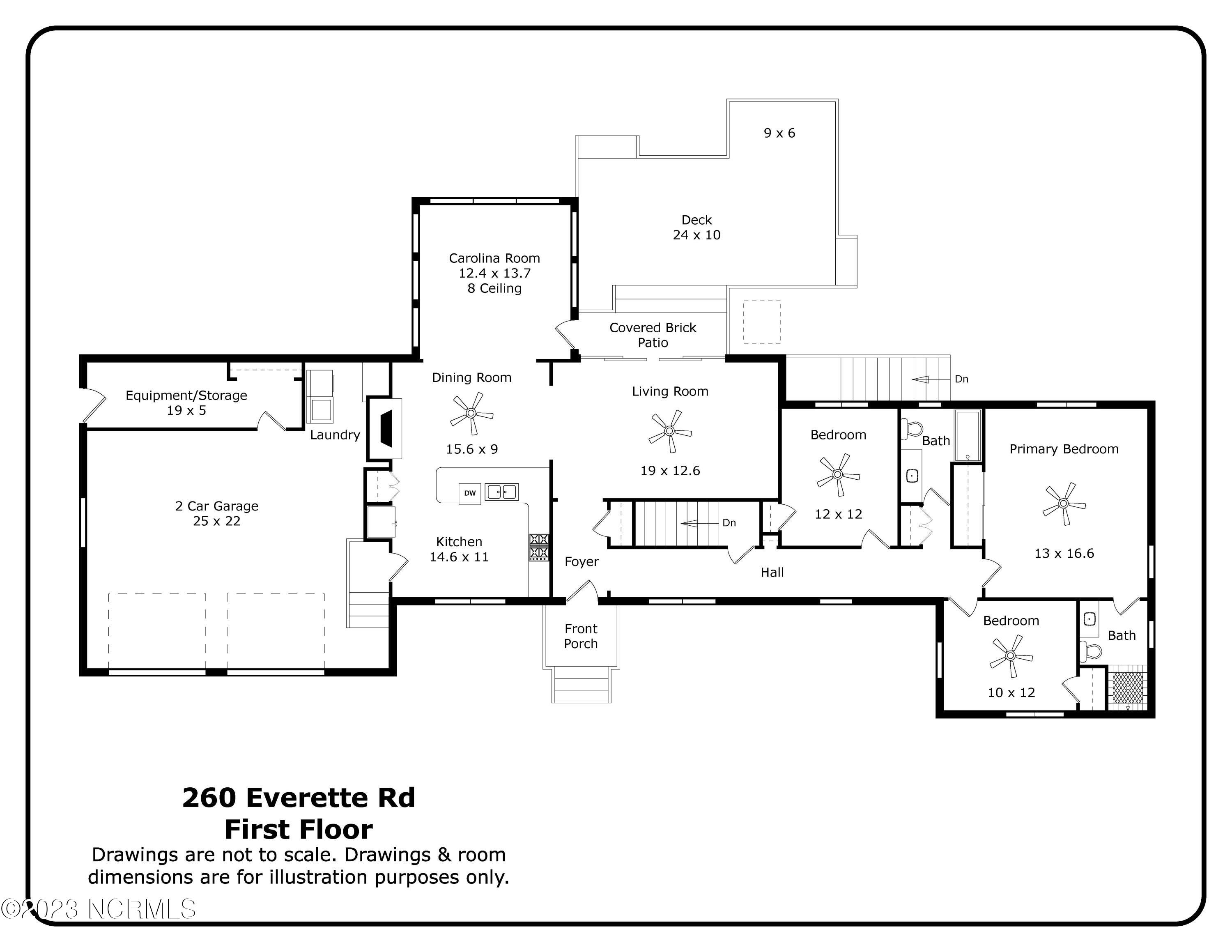 260 Everette Road Pinehurst, NC 28374 - Photo 3 of 57 260 Everette Rd_First Floor