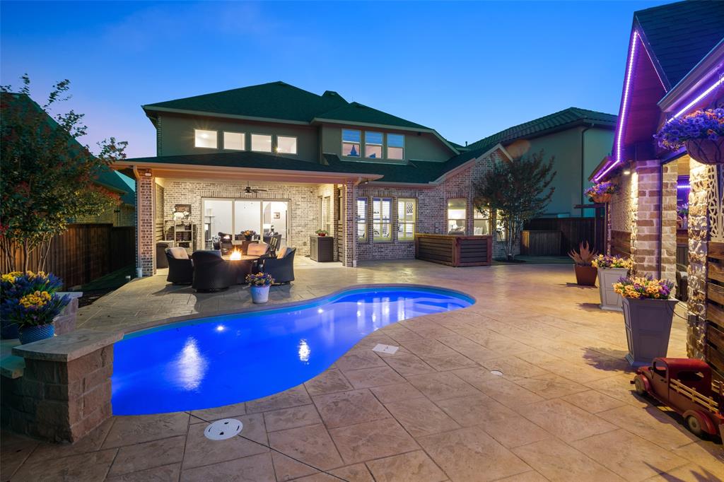 1141 Caleb Drive Allen, TX 75013 - Photo 5 of 39 Pool and Backyard