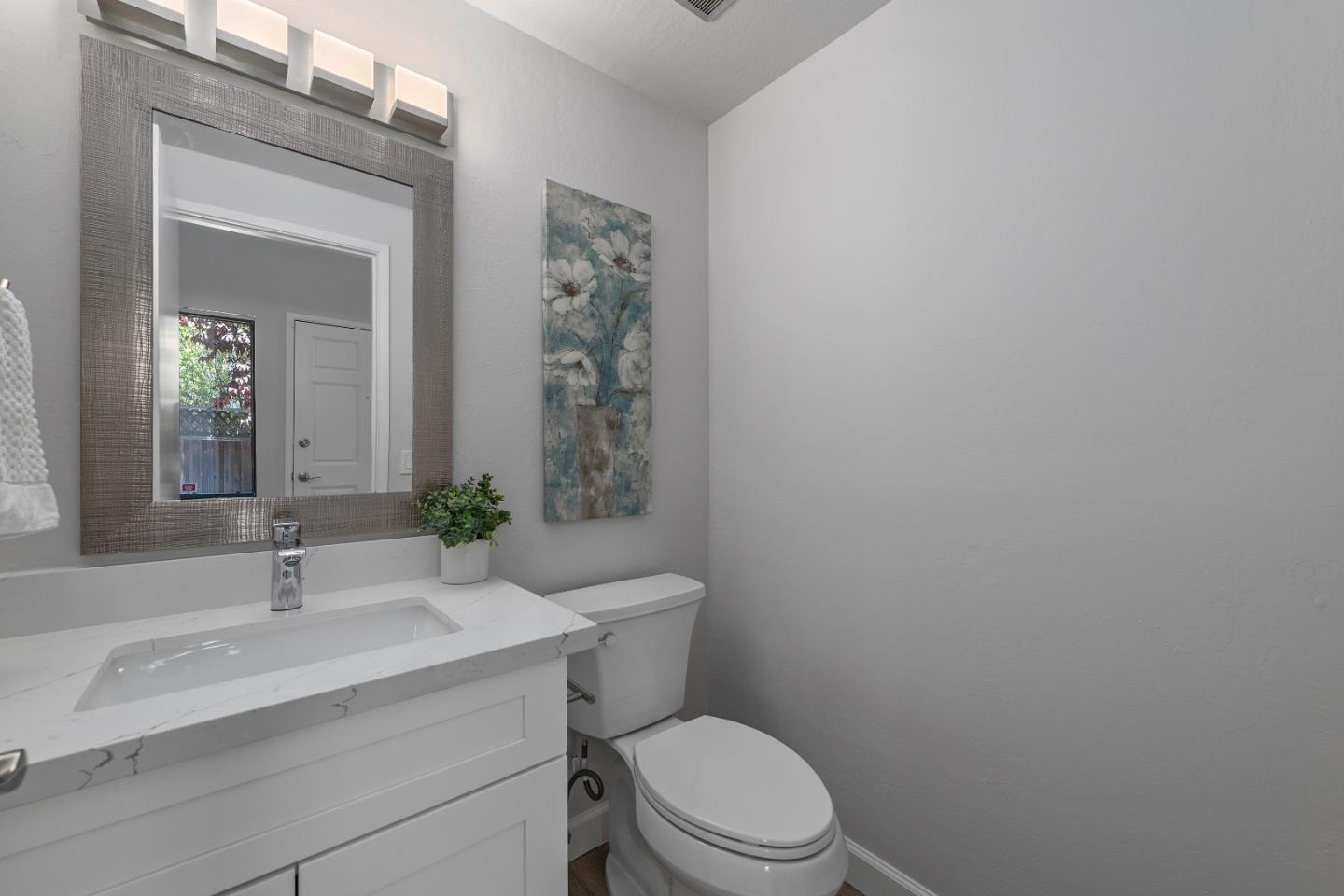 334 West Rincon Avenue Campbell, CA 95008 - Photo 21 of 25 a bathroom with a sink a toilet and shower