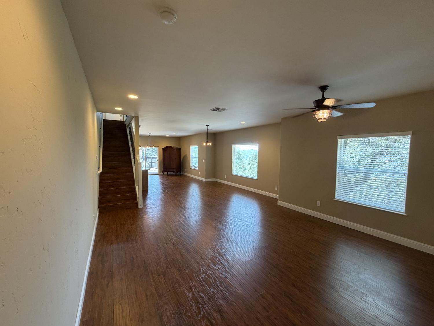 1472 Nesting Way Placerville, CA 95667 - Photo 27 of 44 Stairs to lower level with high ceilings, bedroom and full bathroom