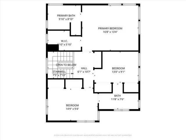 a picture of a wall with a white wall