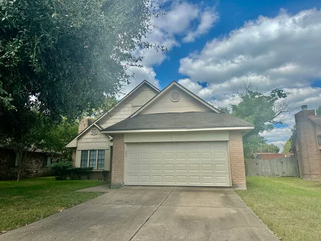 front view of a house with yard