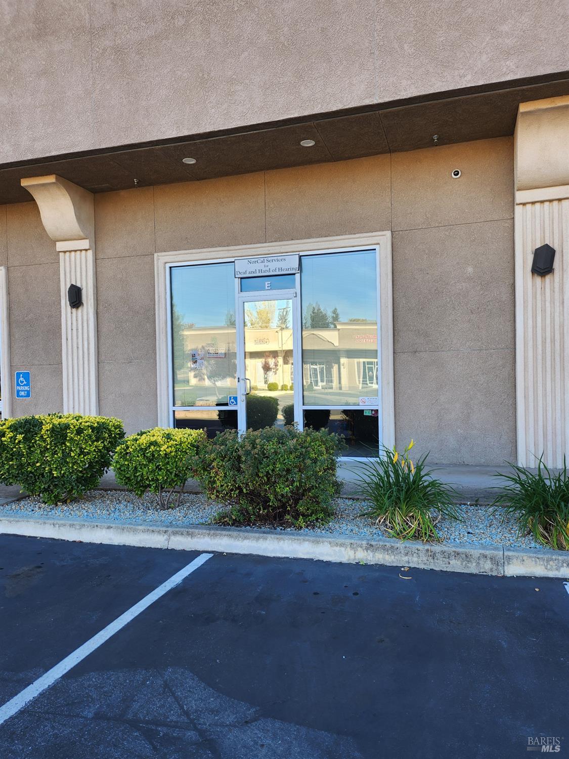 a front view of a house having yard
