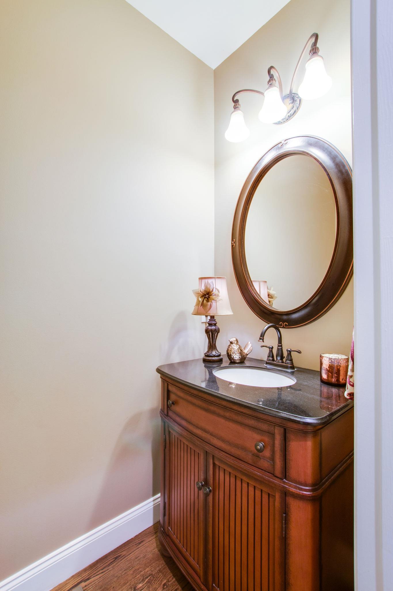 6629 Burnt Knob Road Murfreesboro, TN 37128 - Photo 23 of 27 Powder room in the main hall services your guests.