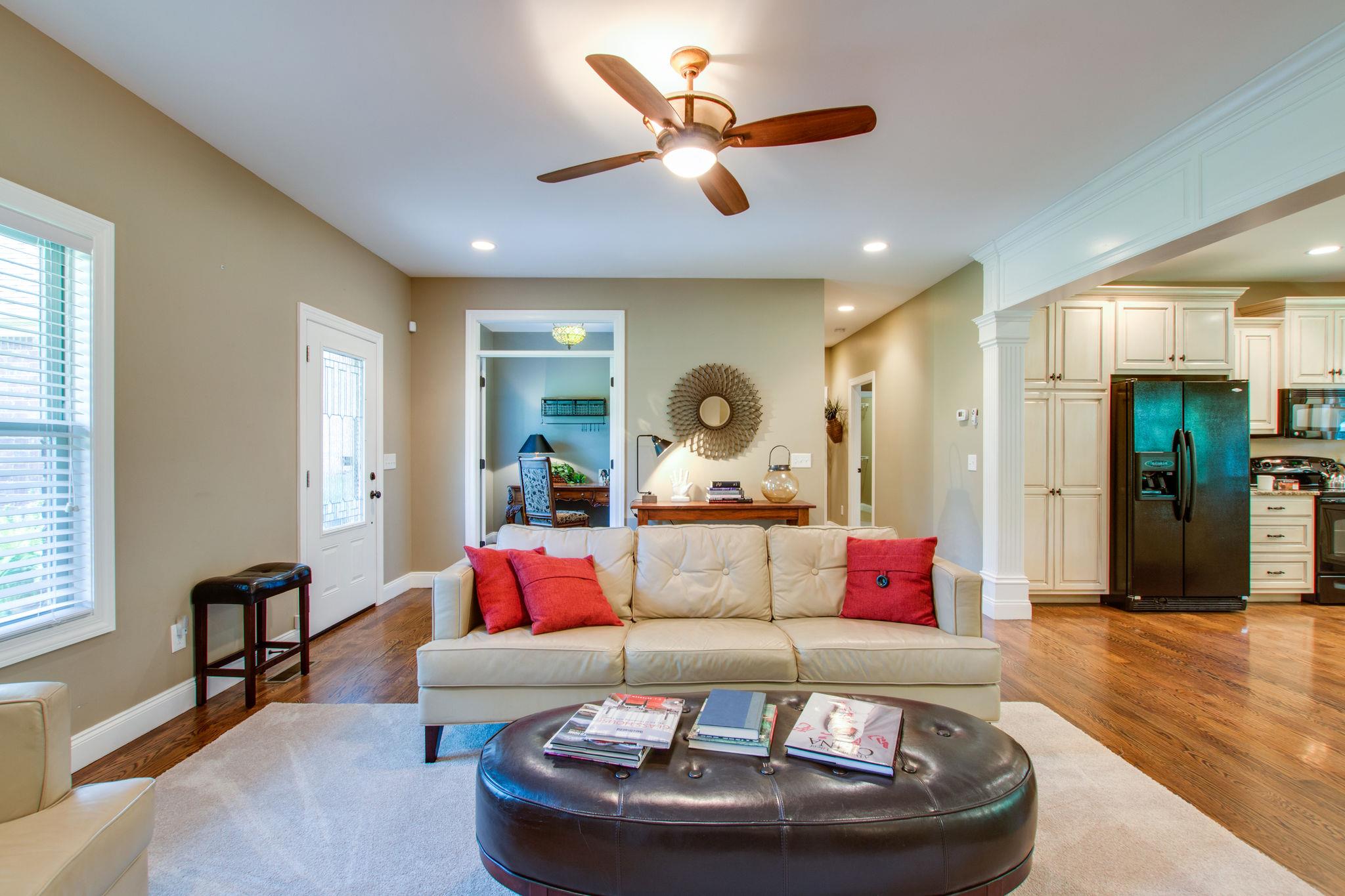 6629 Burnt Knob Road Murfreesboro, TN 37128 - Photo 7 of 27 With my back to the fireplace I'm looking back toward the front door and the private office off entry.