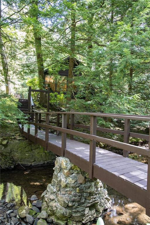 1223 Triple Creek Road Champion, PA 15622 - Photo 10 of 25 Bridge over Allen Creek/Fishing Run from Laurel Gardens to the House