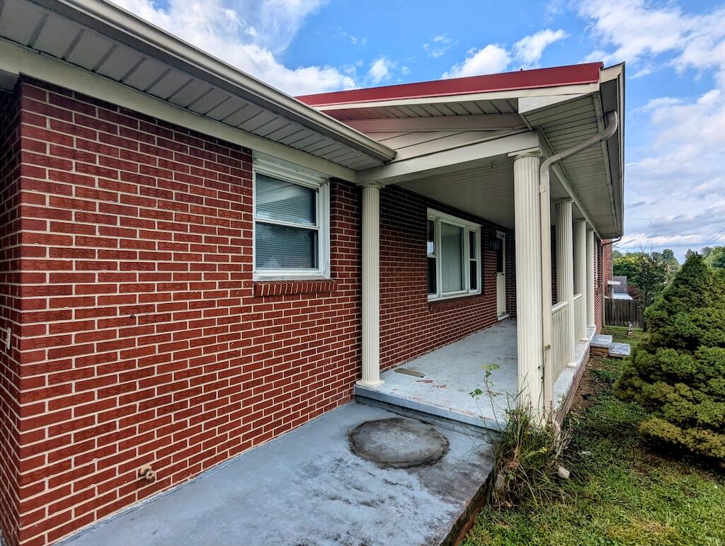 714 Glendale Road Galax, VA 24333 - Photo 7 of 26 a view of brick wall of a building
