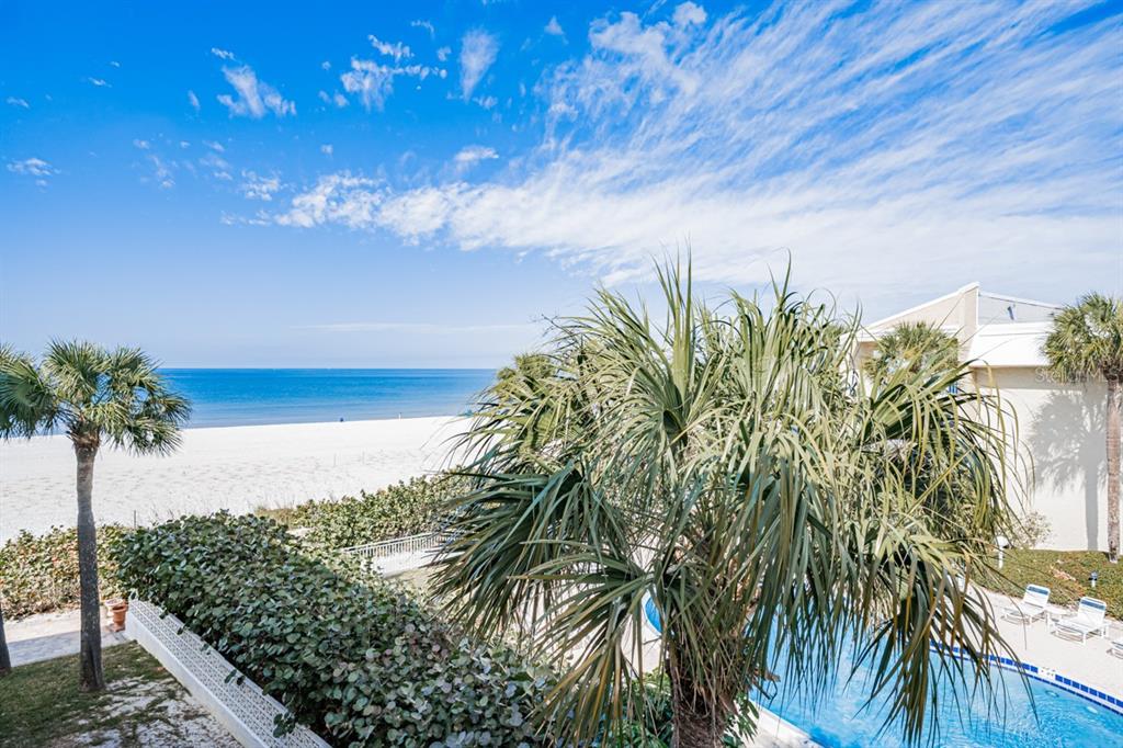 3210 Gulf Boulevard, Unit 307 Belleair Beach, FL 33786 - Photo 3 of 44 a view of a yard with a tree