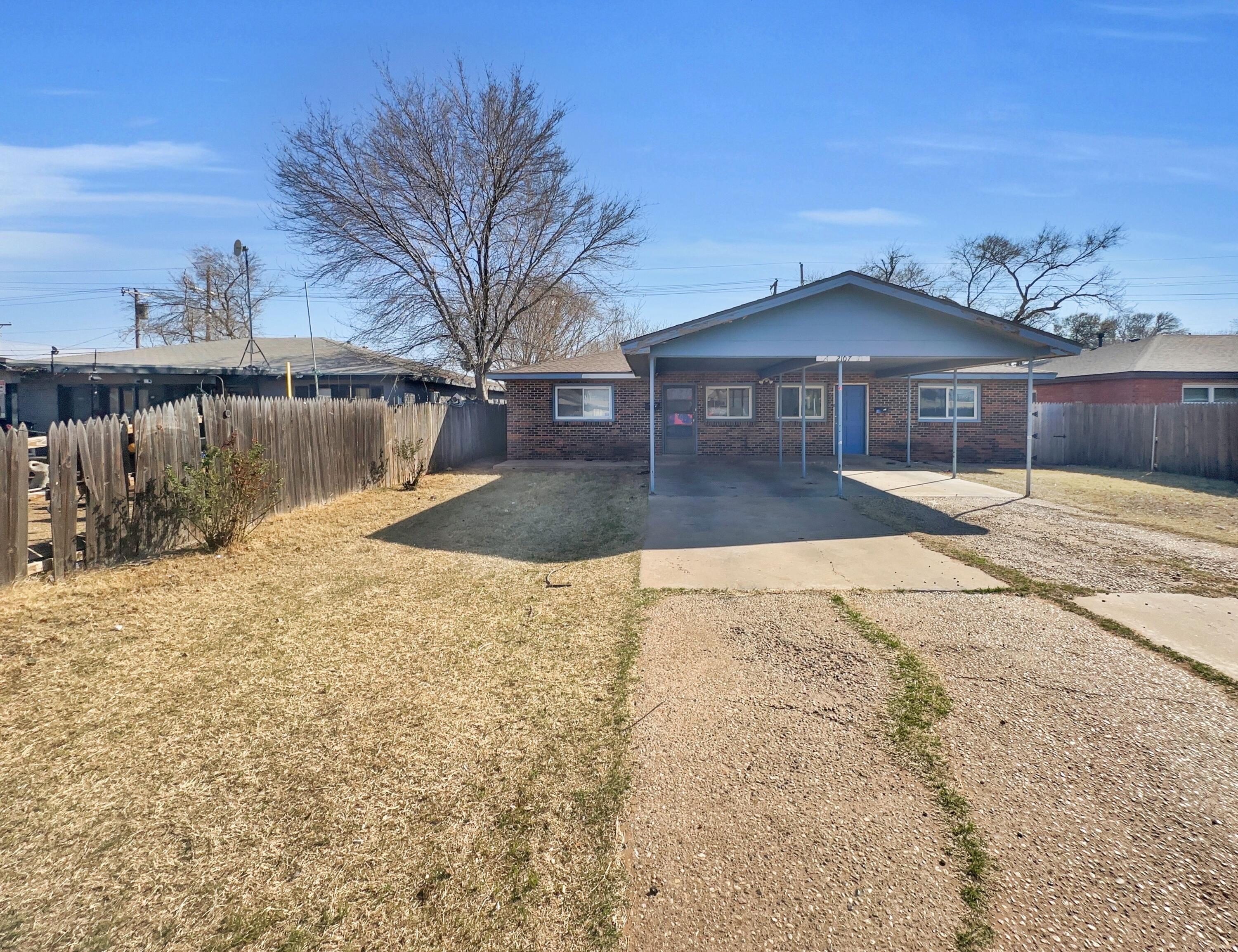 2107 35th Street, Unit A Lubbock, TX 79412 - Photo 1 of 1 2107 35th front
