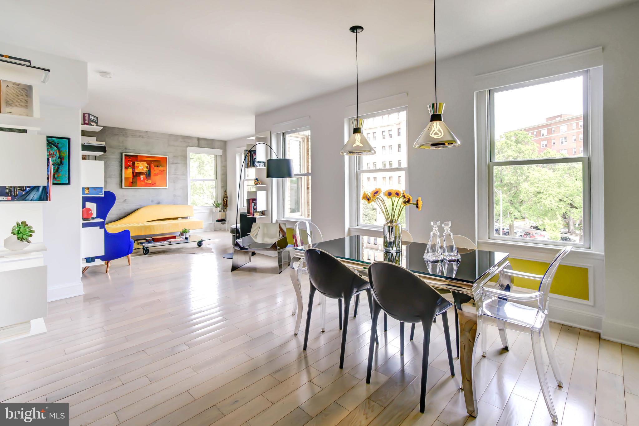 2008 16th Street Northwest, Unit 300 Washington, DC 20009 - Photo 4 of 43 One of a Kind Unit w 14 Windows