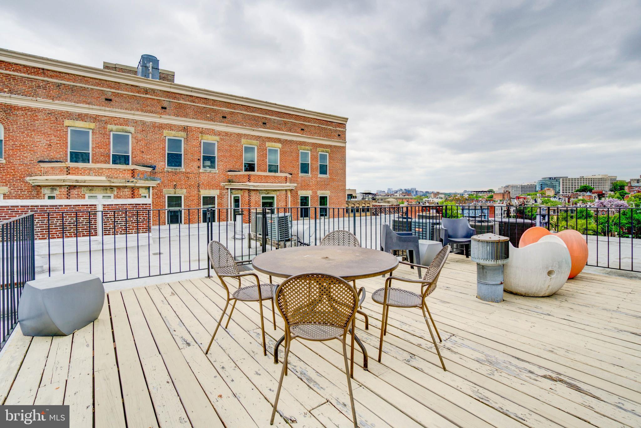 2008 16th Street Northwest, Unit 300 Washington, DC 20009 - Photo 40 of 43 Communal Roof Deck