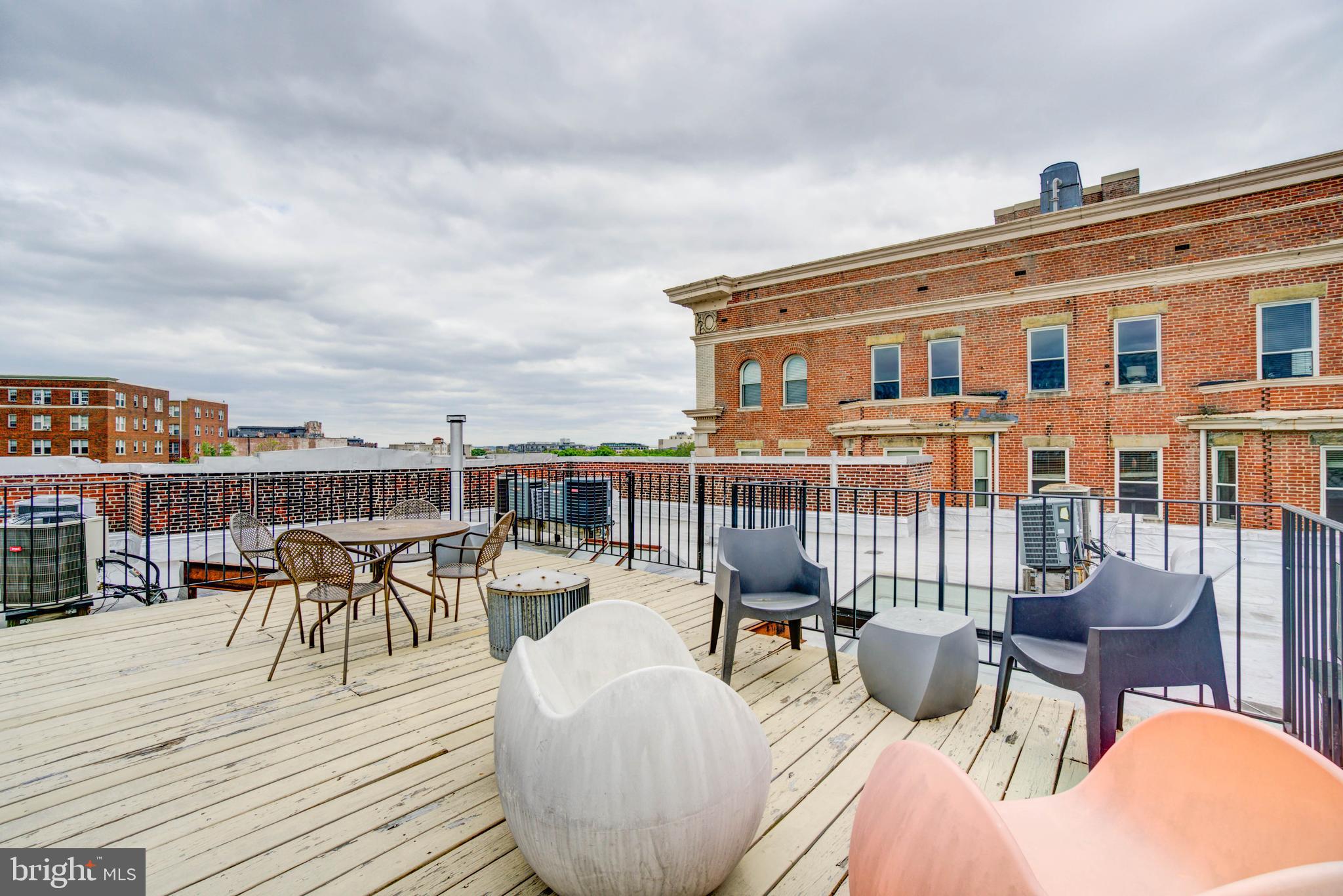 2008 16th Street Northwest, Unit 300 Washington, DC 20009 - Photo 41 of 43 Communal Roof Deck
