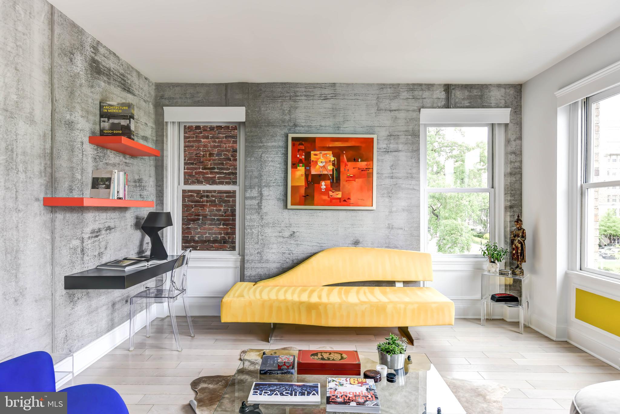 2008 16th Street Northwest, Unit 300 Washington, DC 20009 - Photo 5 of 43 Living Room (formerly 2nd BR) w Multiple Exposures
