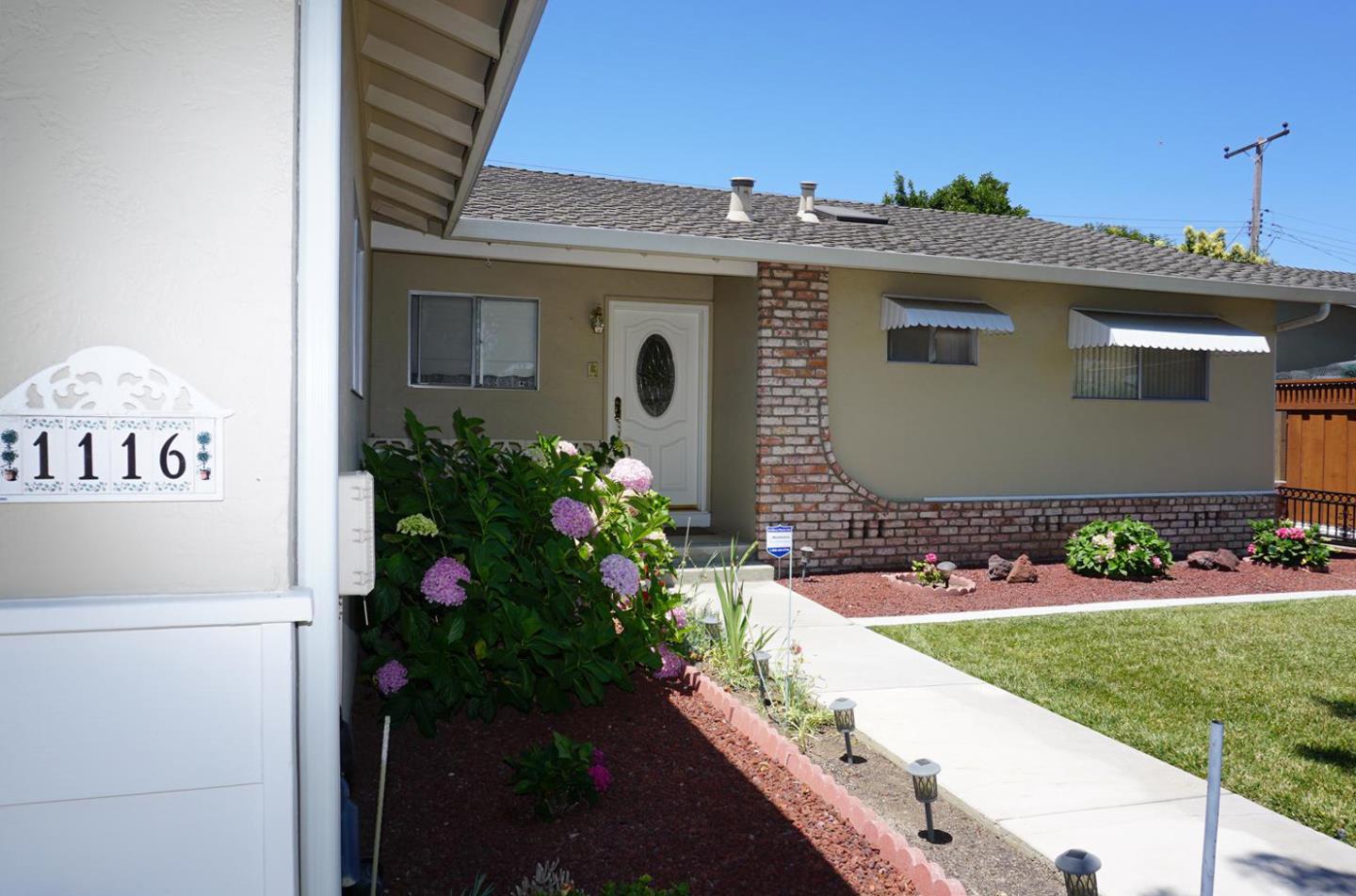 1116 Buchanan Drive Santa Clara, CA 95051 - Photo 3 of 30 a front view of house with yard