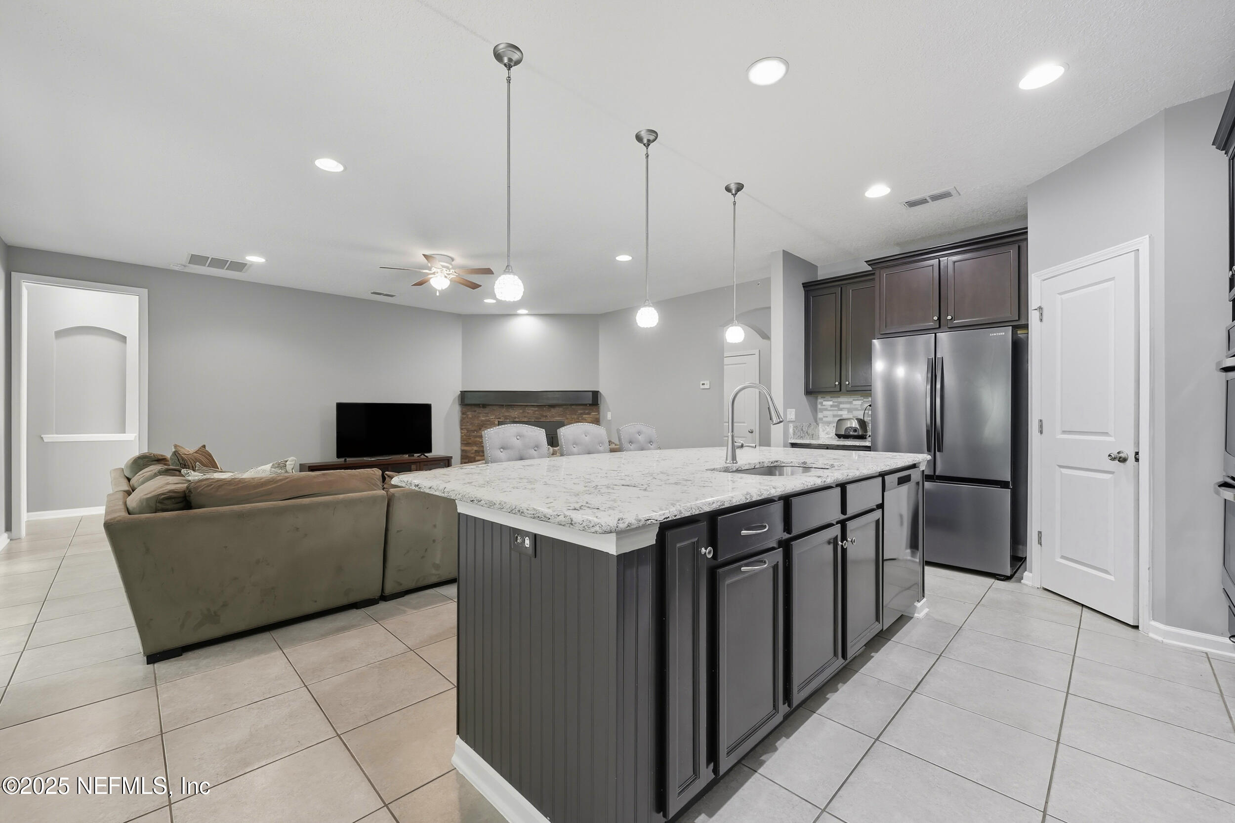 1218 Wetland Ridge Circle Middleburg, FL 32068 - Photo 21 of 75 Kitchen to Living Area