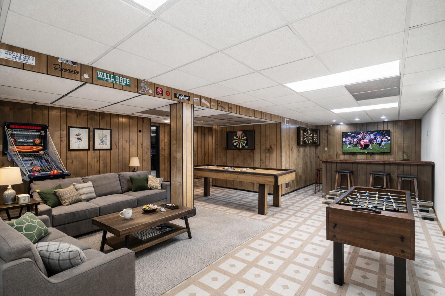 5921 Sycamore Street Greendale, WI 53129 - Photo 23 of 39 Rec Room-Virtually Staged