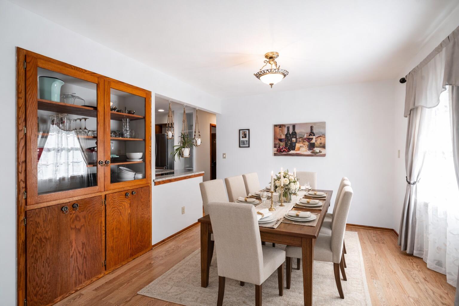 5921 Sycamore Street Greendale, WI 53129 - Photo 5 of 39 Dining Room-Virtually Staged