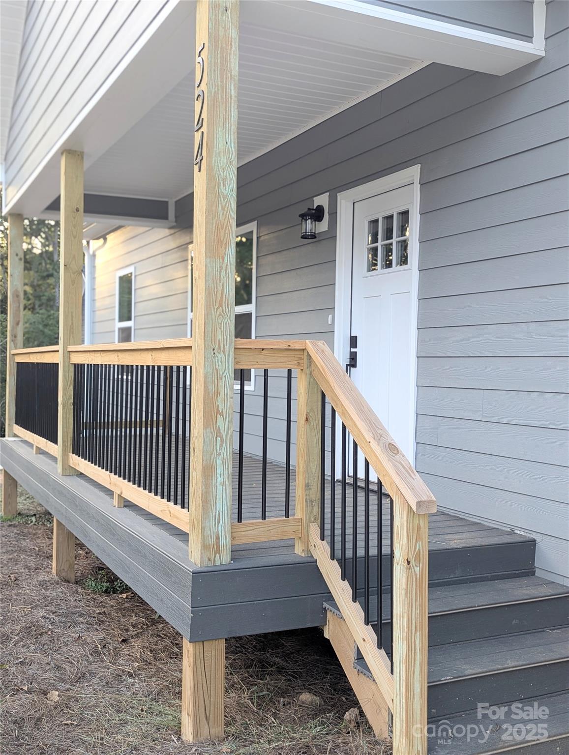 524 Waco Road Kings Mountain, NC 28086 - Photo 2 of 21 a view of staircase with railing and a rug