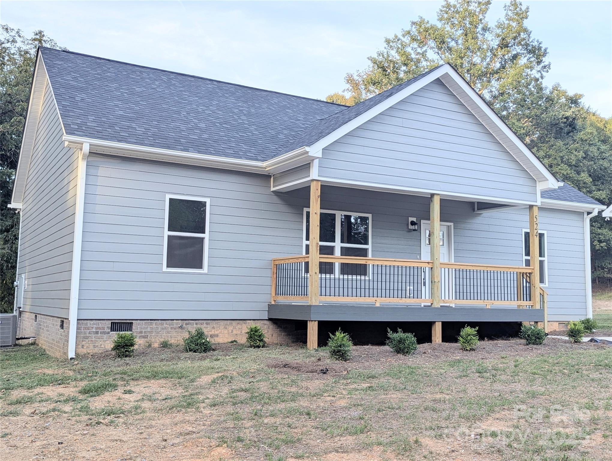 524 Waco Road Kings Mountain, NC 28086 - Photo 21 of 21 a view of a house with wooden deck