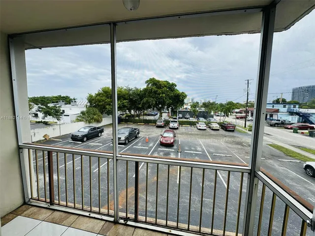 a utility room with closet