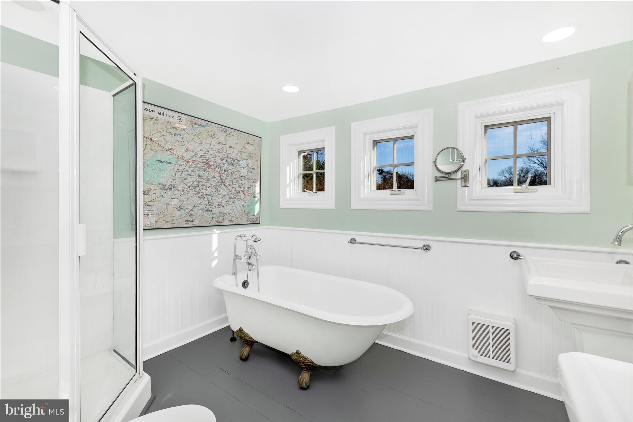 22170 Dickerson School Road Dickerson, MD 20842 - Photo 25 of 64 a bathroom with a sink and a mirror