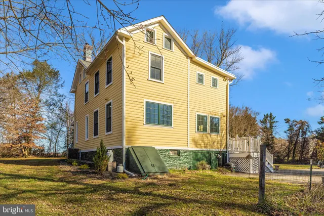 a view of an outdoor space and swimming pool