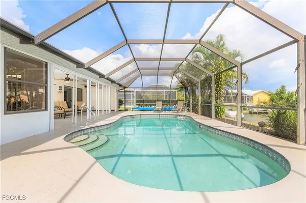 a view of a swimming pool