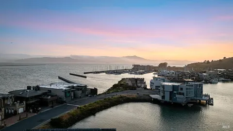 a view of city and lake