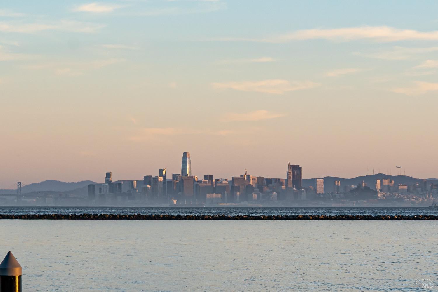 0 Sand Piper Spit Richmond, CA 94801 - Photo 9 of 32 a view of a lake with a city in the back
