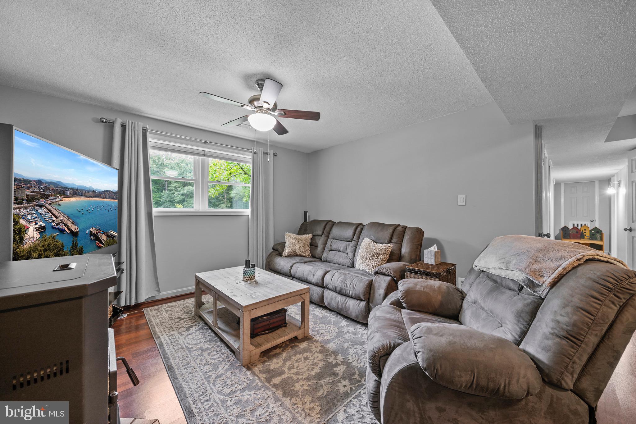26599 Yowaiski Mill Road Mechanicsville, MD 20659 - Photo 36 of 58 a living room with furniture and a flat screen tv