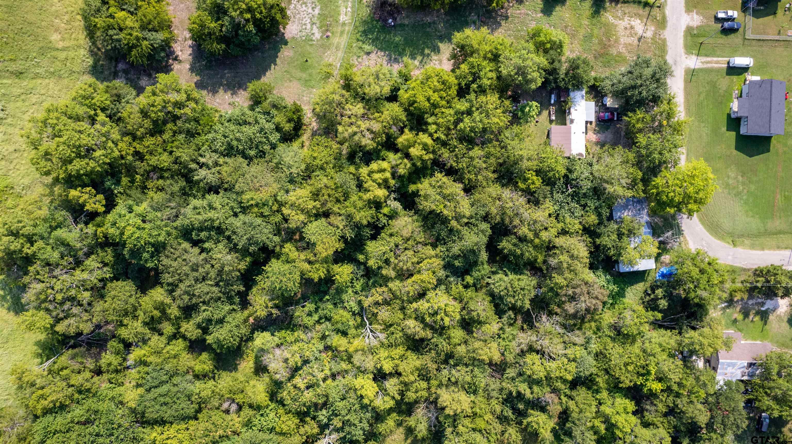 338 Roberts Road Point, TX 75472 - Photo 13 of 14 an aerial view of residential house with outdoor space and trees around