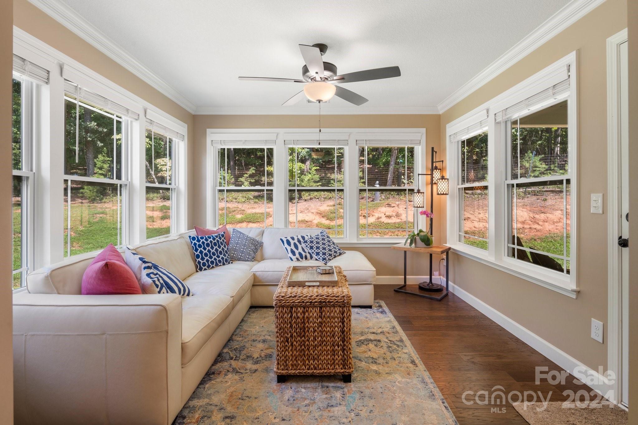 262 Renard Road Tryon, NC 28782 - Photo 16 of 31 a living room with furniture and a large window