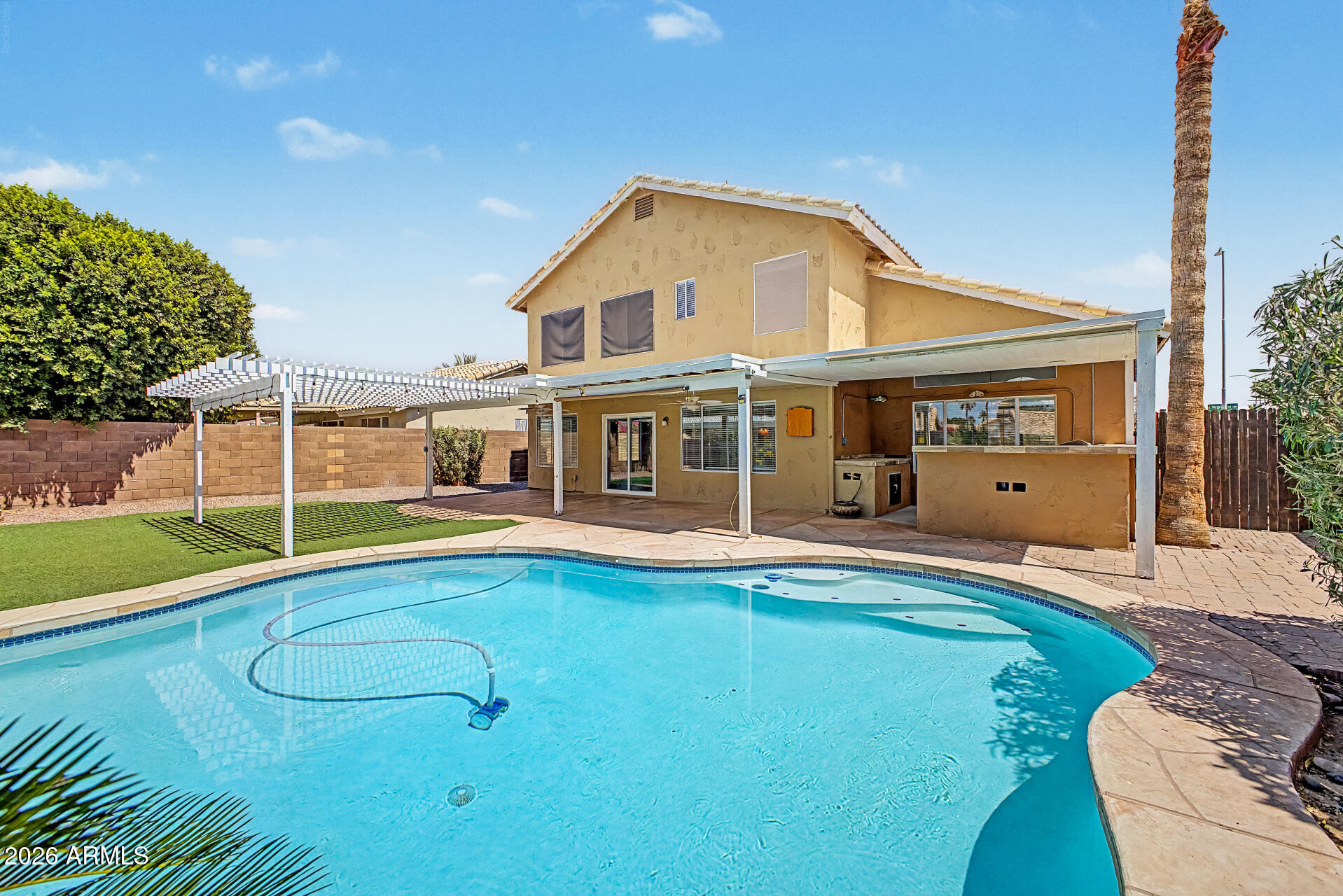 3404 North Ravine Mesa, AZ 85215 - Photo 40 of 43 Backyard pool