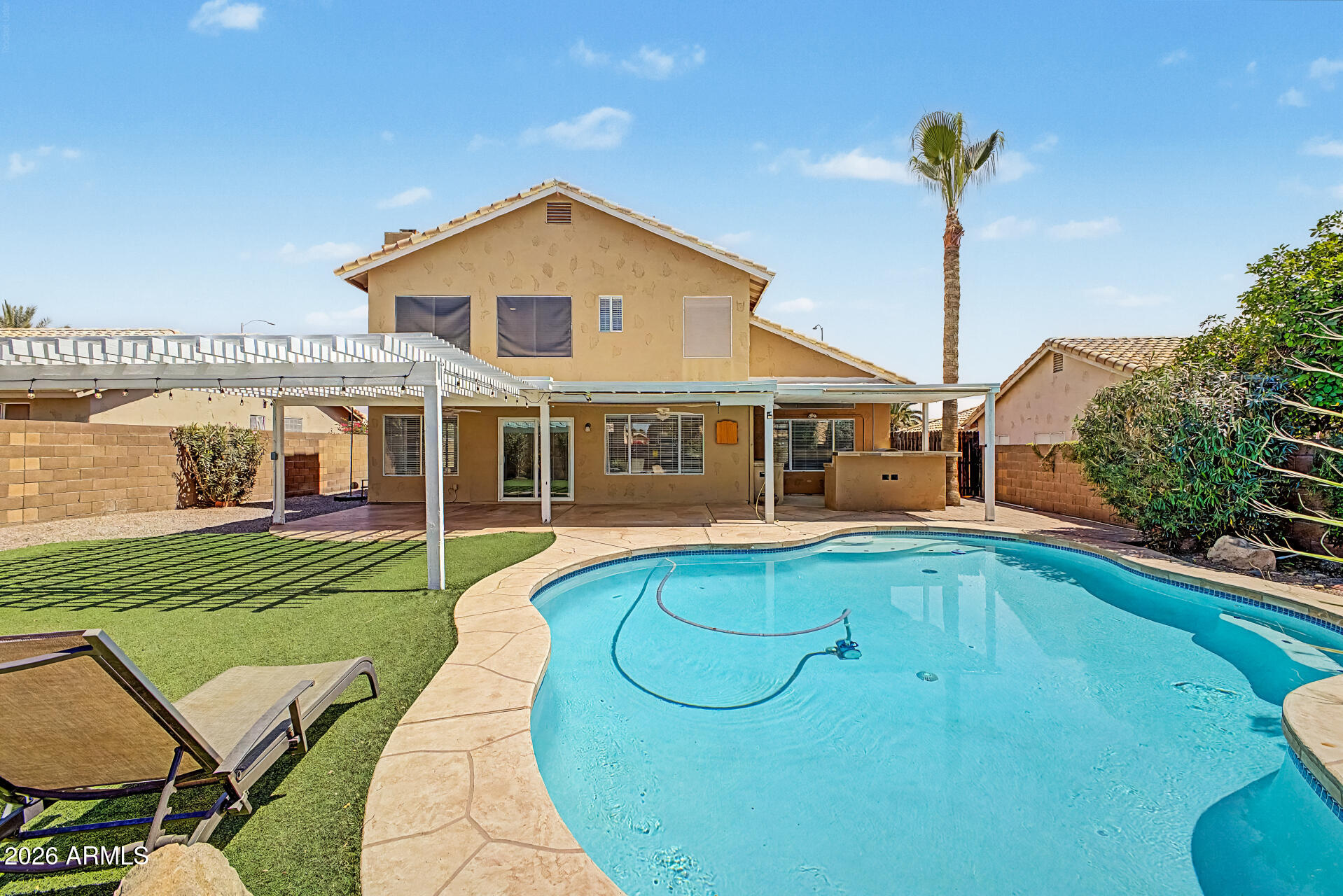 3404 North Ravine Mesa, AZ 85215 - Photo 41 of 43 Backyard pool