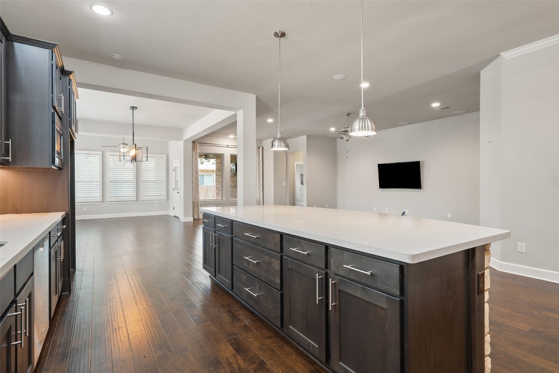 103 Lockhart Loop Georgetown, TX 78628 - Photo 40 of 40 a spacious bathroom with a sink a large mirror and shower