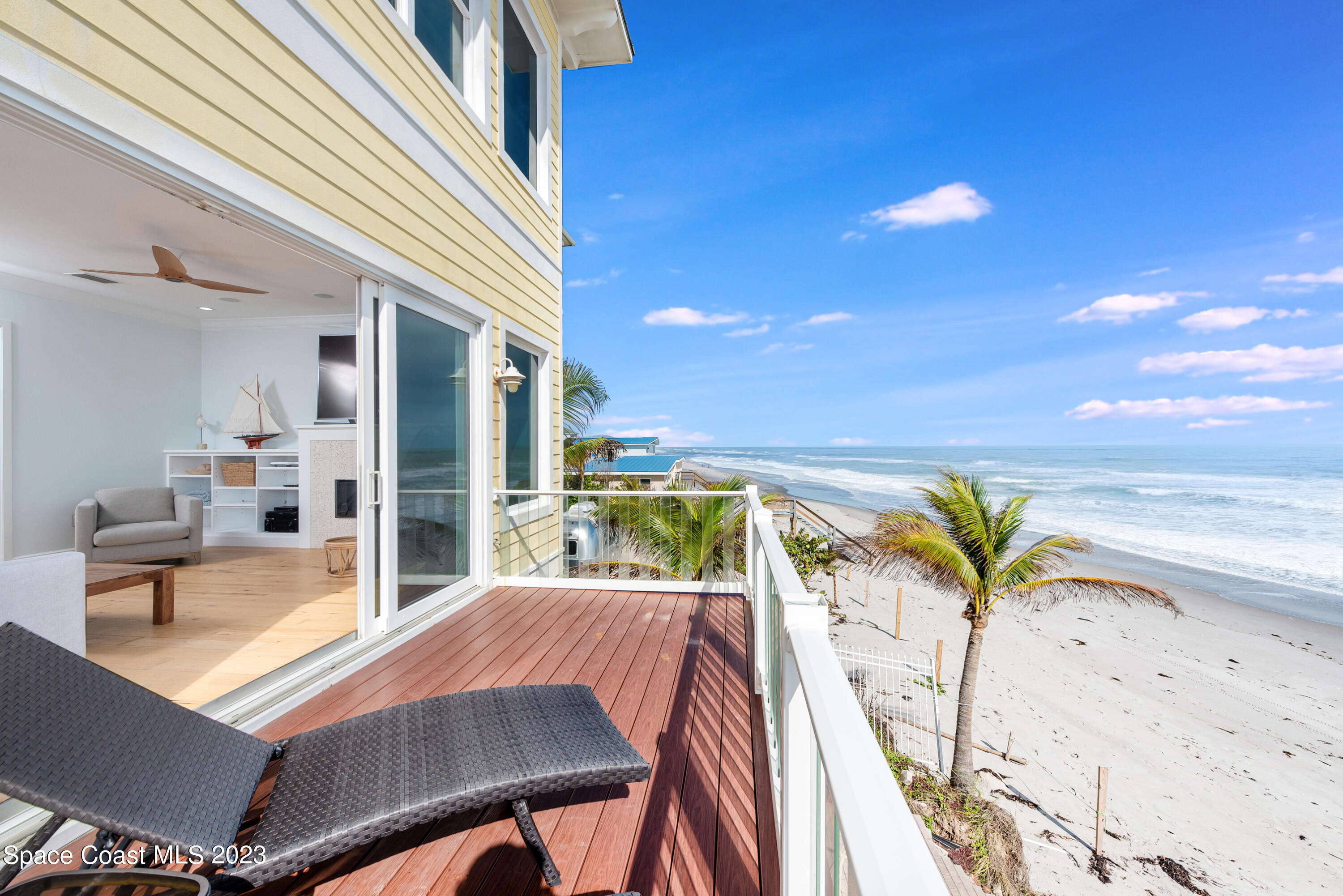 795 Shell Street Satellite Beach, FL 32937 - Photo 13 of 42 a view of a patio with swimming pool