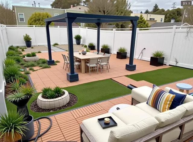 a view of an outdoor sitting area with furniture