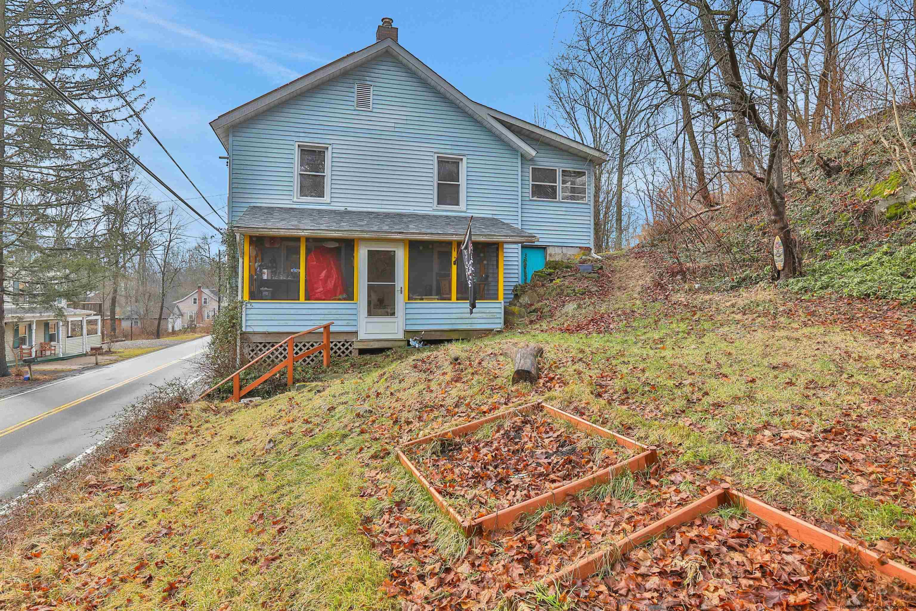 1041 Creek Locks Road Rosendale, NY 12472 - Photo 27 of 35 a view of a house with a yard