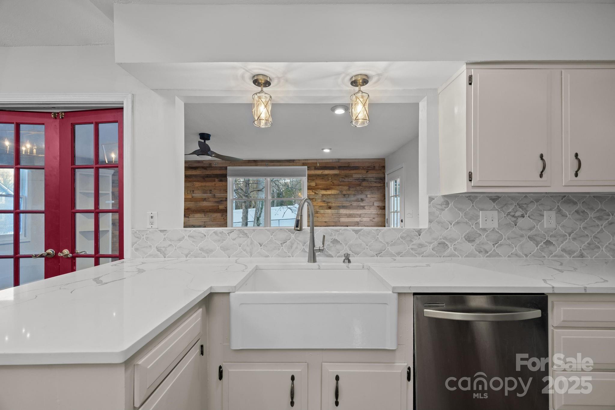 17 Berry Lane Fletcher, NC 28732 - Photo 12 of 47 a kitchen with a sink and cabinets