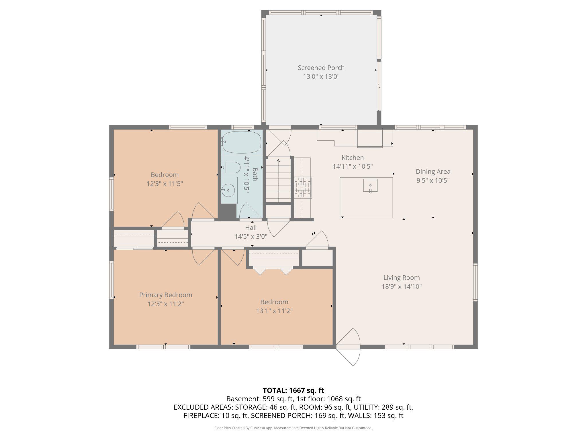 407 Plumtree Road Bel Air, MD 21015 - Photo 36 of 38 Main Level Floor Plan