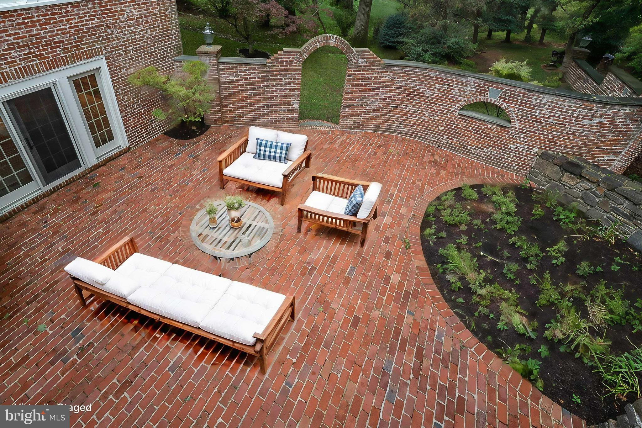 577 Tory Hill Road Devon, PA 19333 - Photo 53 of 63 Outside Brick Patio/Courtyard