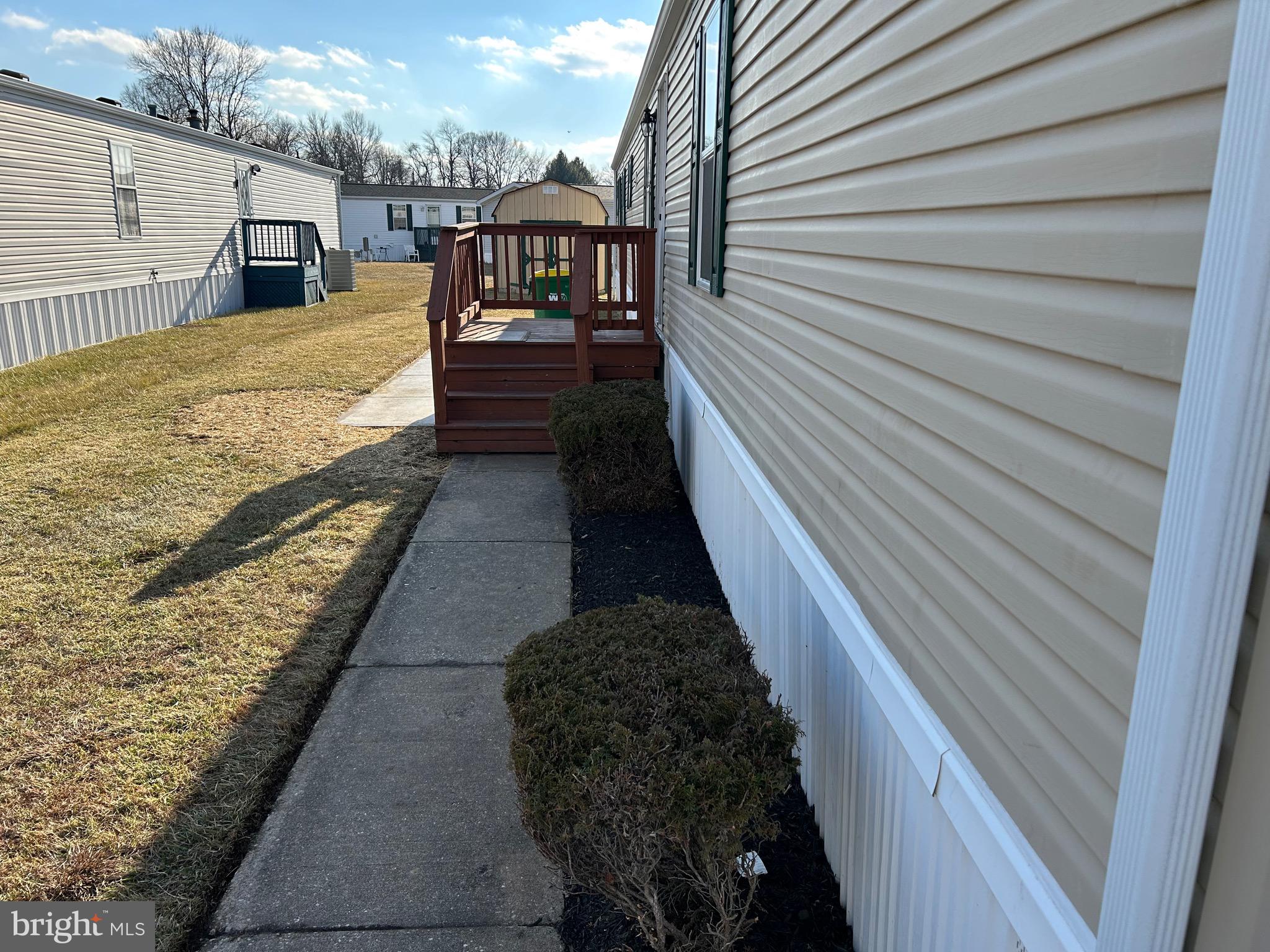 2139 Meredith Way, Unit A679 Bear, DE 19701 - Photo 36 of 38 a view of a pathway with a balcony