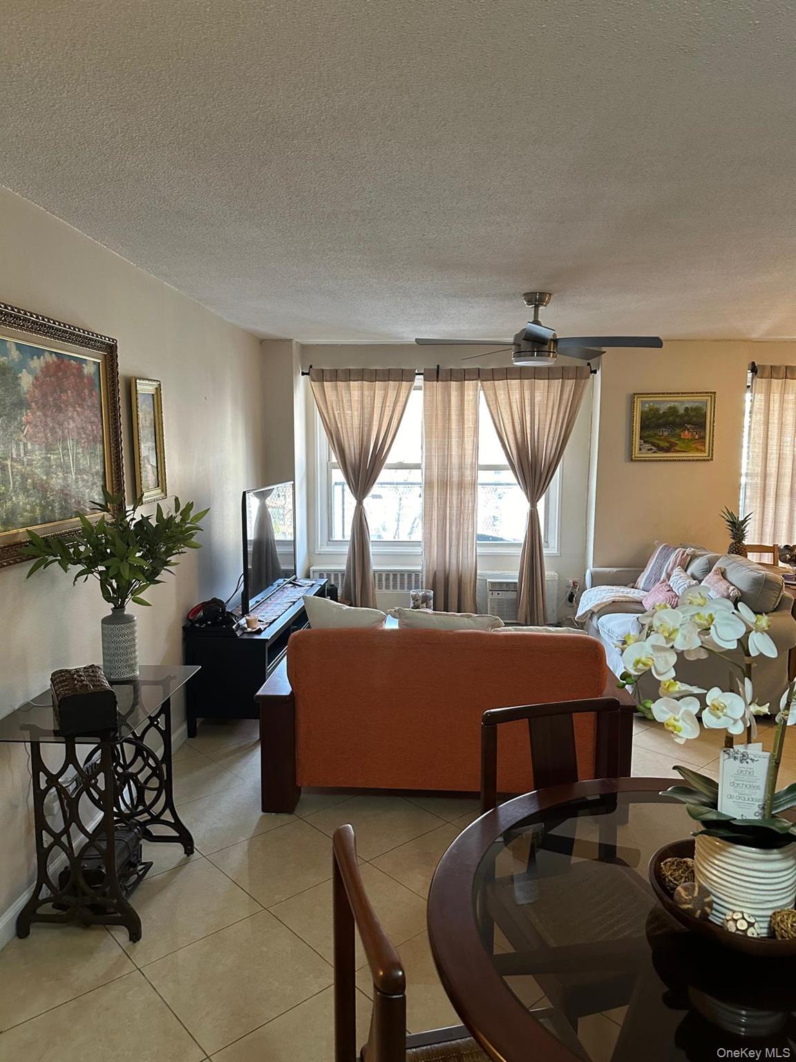 2550 Olinville Avenue, Unit 3D Bronx, NY 10467 - Photo 3 of 11 a living room with furniture and a large window