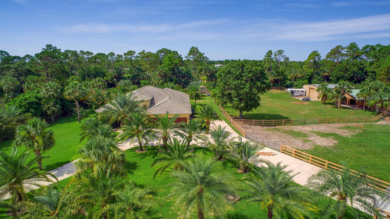9650 Sandy Run Road Jupiter, FL 33478 - Photo 24 of 30 Aerial view of home