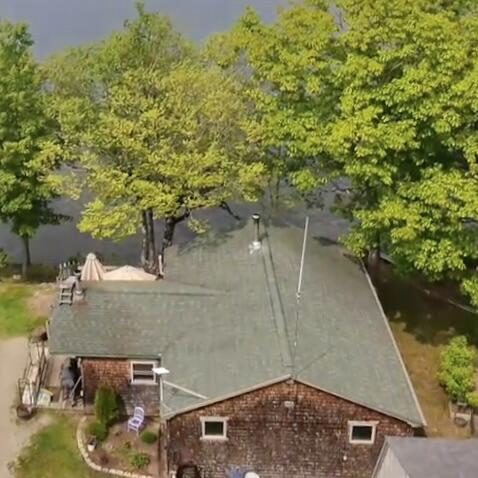 213 Spring River Lake Sullivan, ME 04664 - Photo 5 of 66 drone 1
