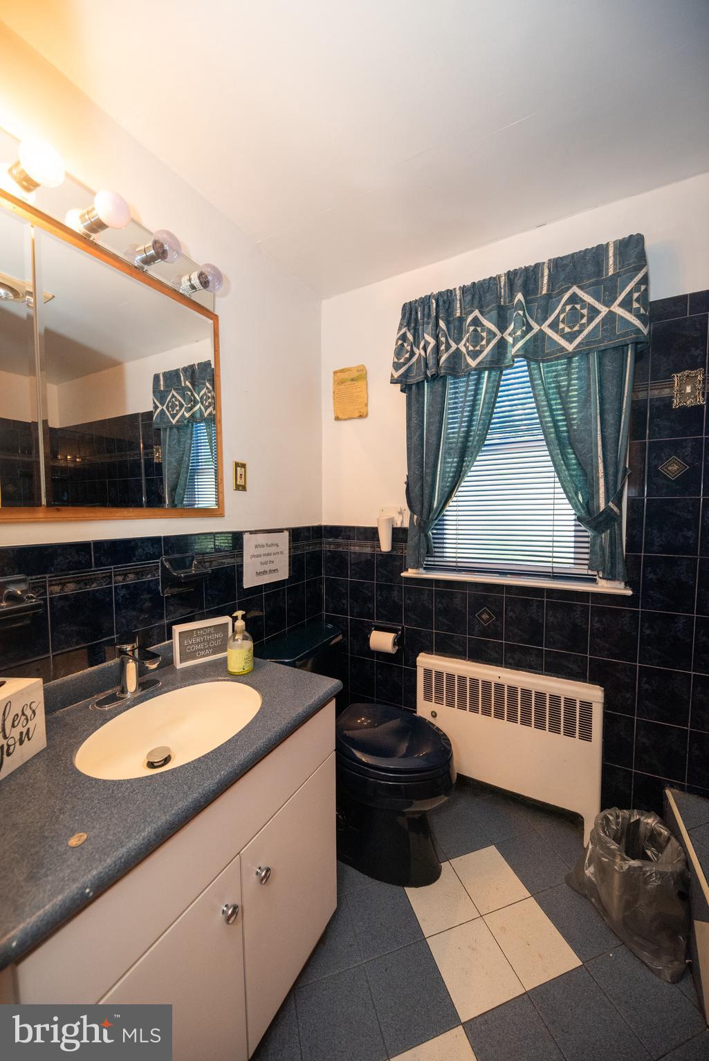 1612 East Willow Grove Avenue Glenside, PA 19038 - Photo 6 of 15 a bathroom with a sink and a mirror